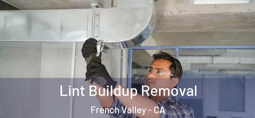 Lint Buildup Removal French Valley - CA
